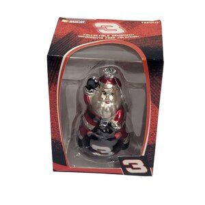 Vintage Dale Earnhardt 3 NASCAR Santa ornament collection